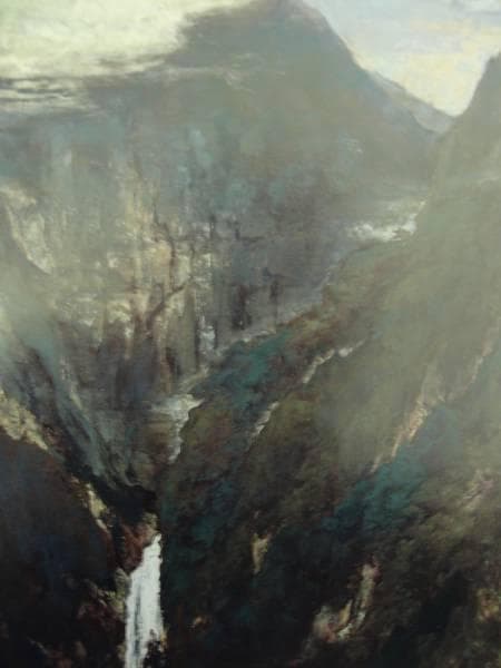 毛利 武彦、奥熊野、希少な額装用画集より、新品高級額装付、状態良好