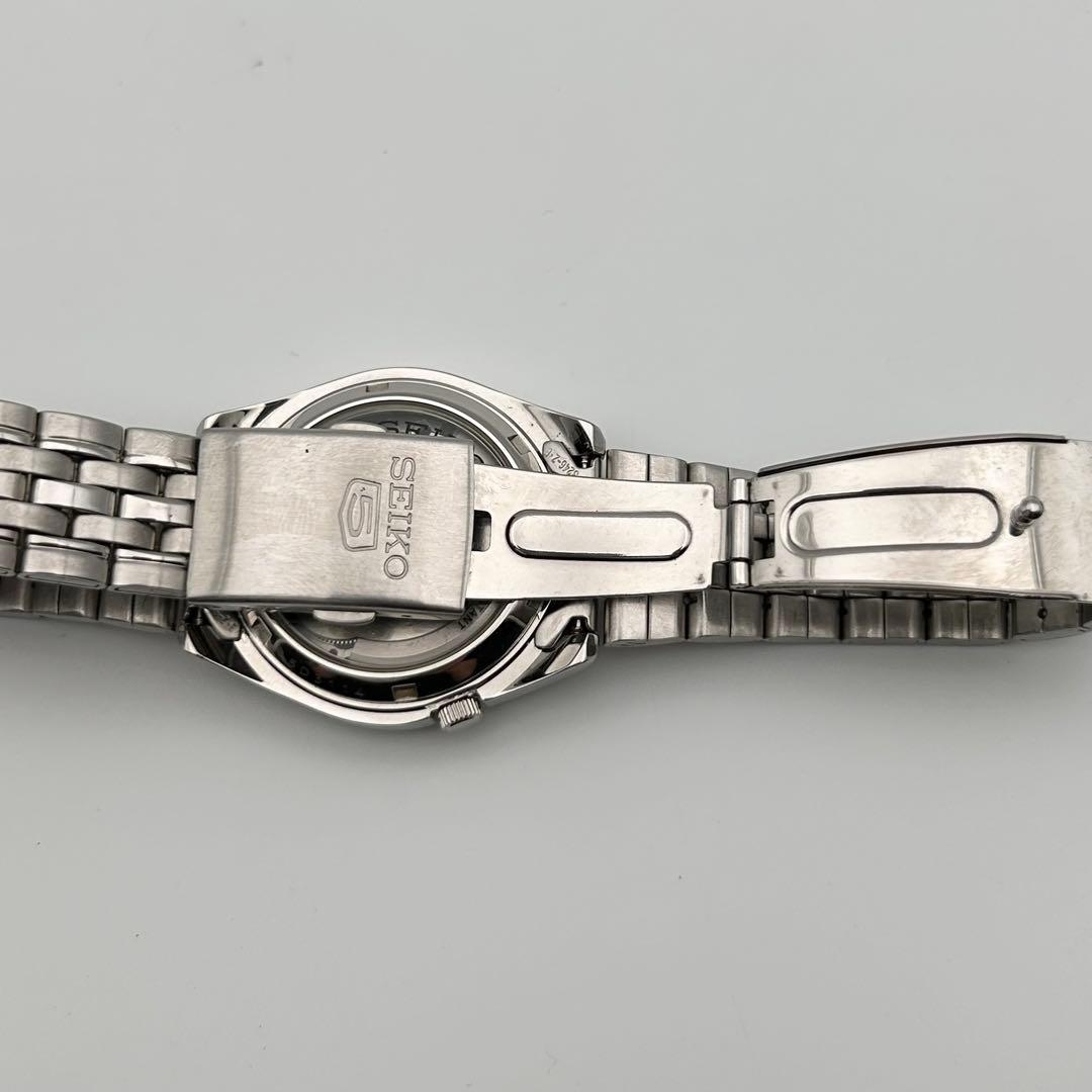 【稼働】SEIKO 5 セイコー 7S26-01V0 自動巻き 裏スケ メンズ