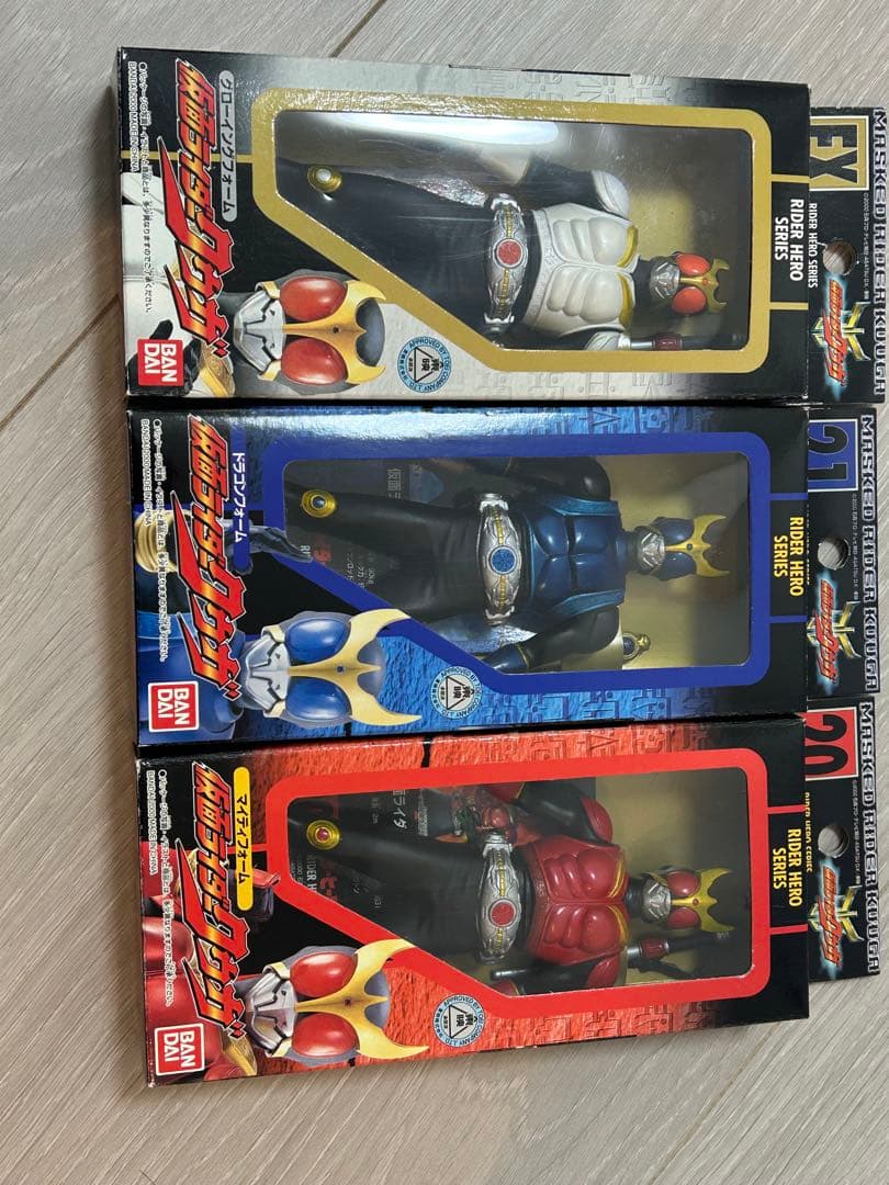 ライダーヒーローシリーズ　セミコンプ　新品未開封　コレクション品　1991年製