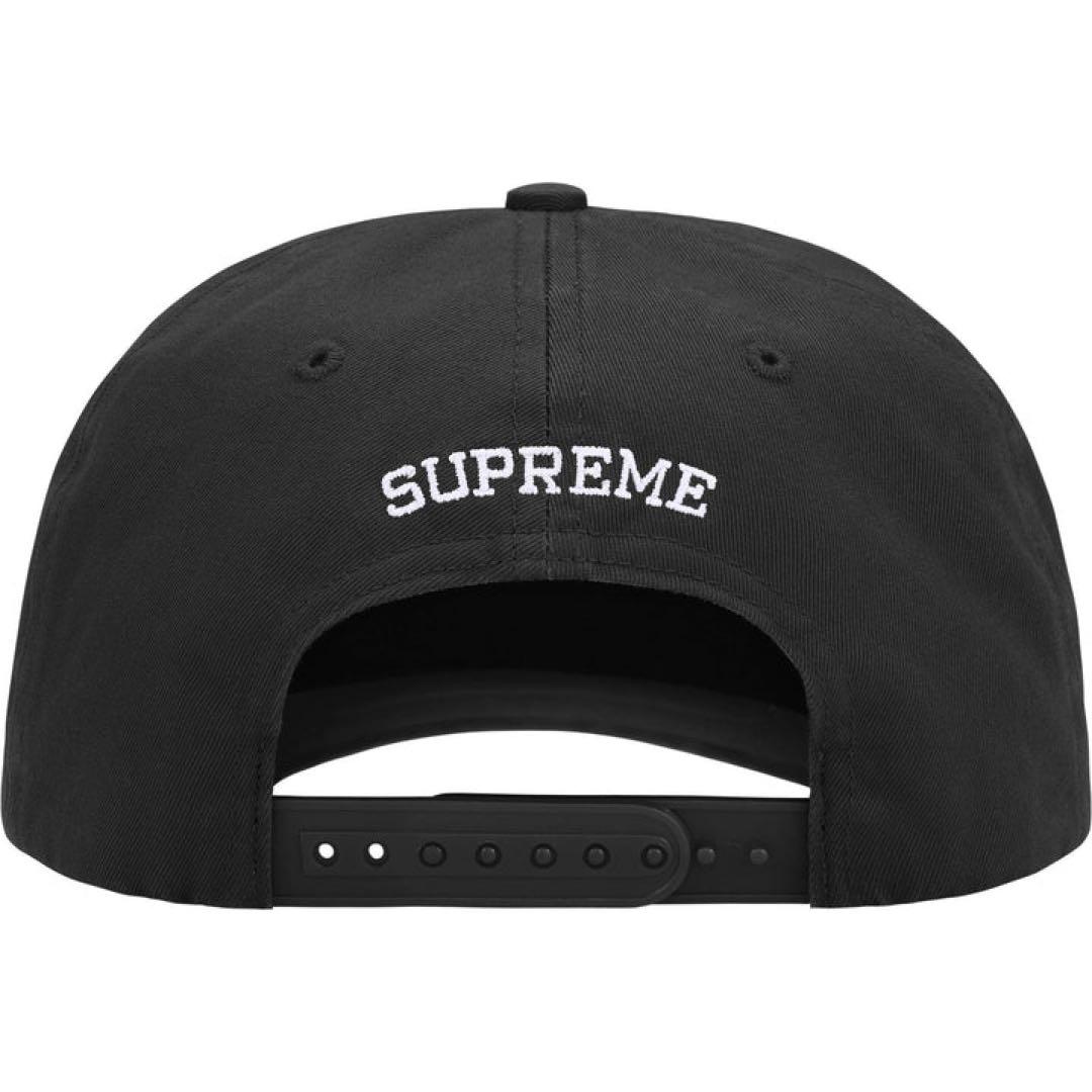 新品 Supreme Number Nine 6Panel ブラック キャップ