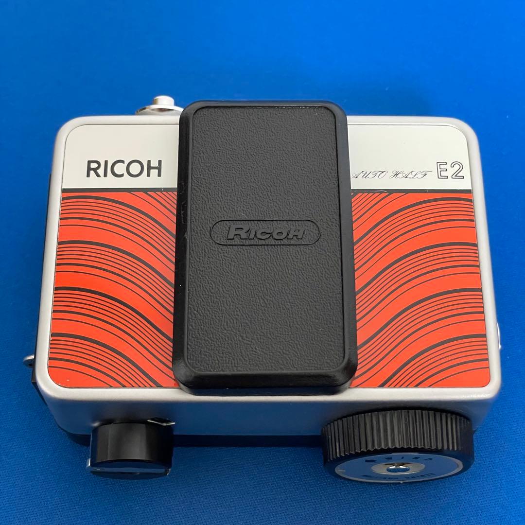 ☆完動美品！☆リコーオートハーフE2ラインレッド☆