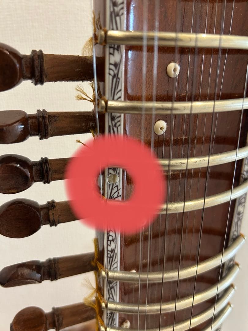 シタール インド 弦楽器 ソフトケース付き Paloma社製 キッズシタール