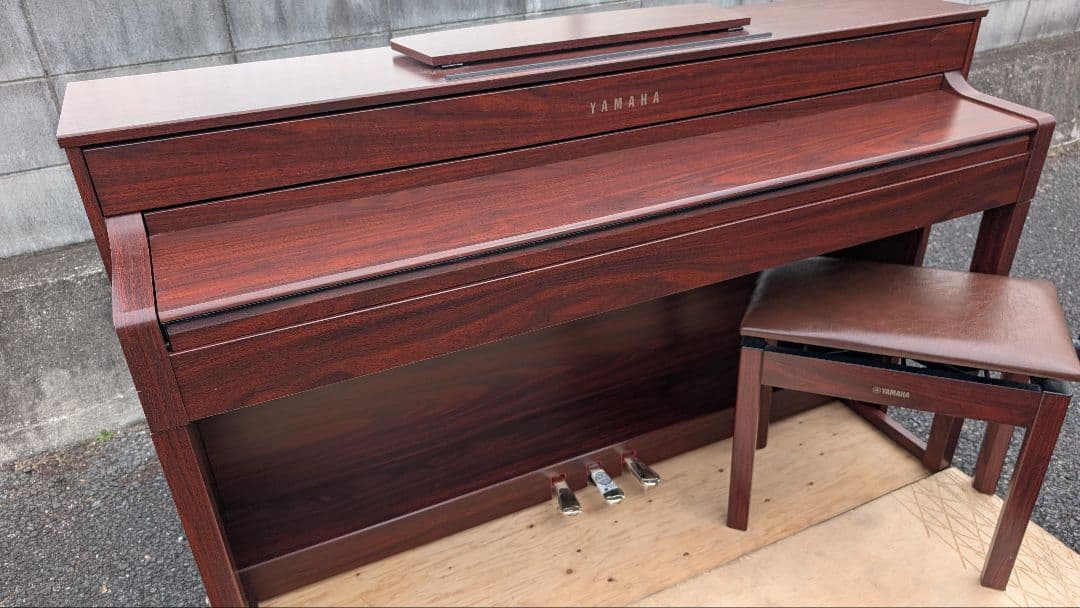 送料込み YAMAHA 電子ピアノ CLP-535M 2015年製 激可愛い♥