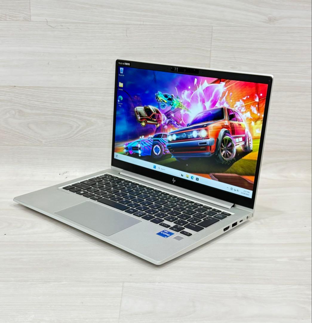12世代　Hp EliteBookエイチピー/16GBバックライト付きフルHD