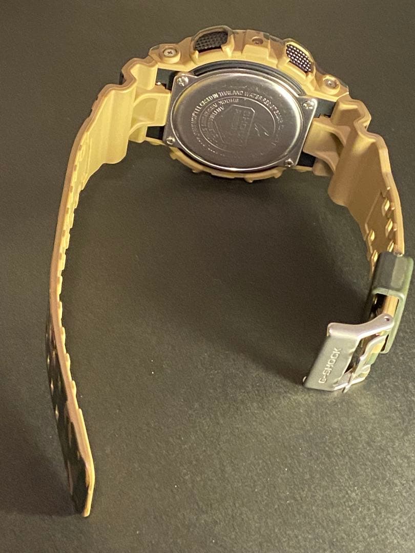 【生産終了品　希少極美品　電池新品】 G-SHOCK GA-100CM カモフラ