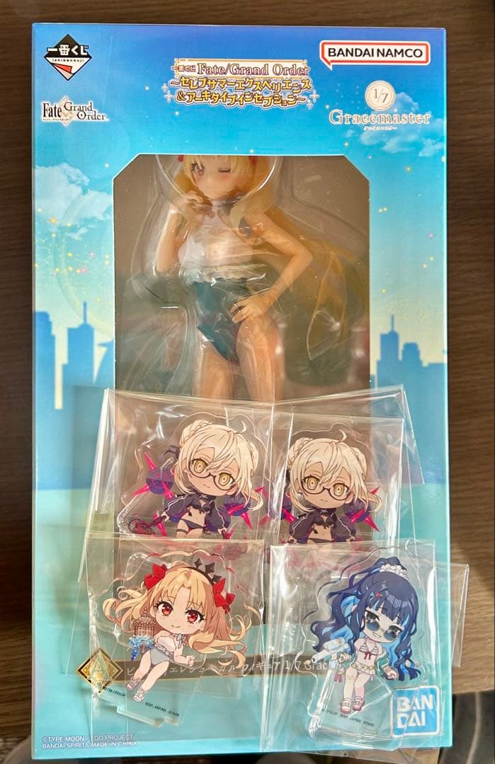 FGO 一番くじ セレブサマー＆アーキタイプ A賞 エレシュキガル、I賞3種