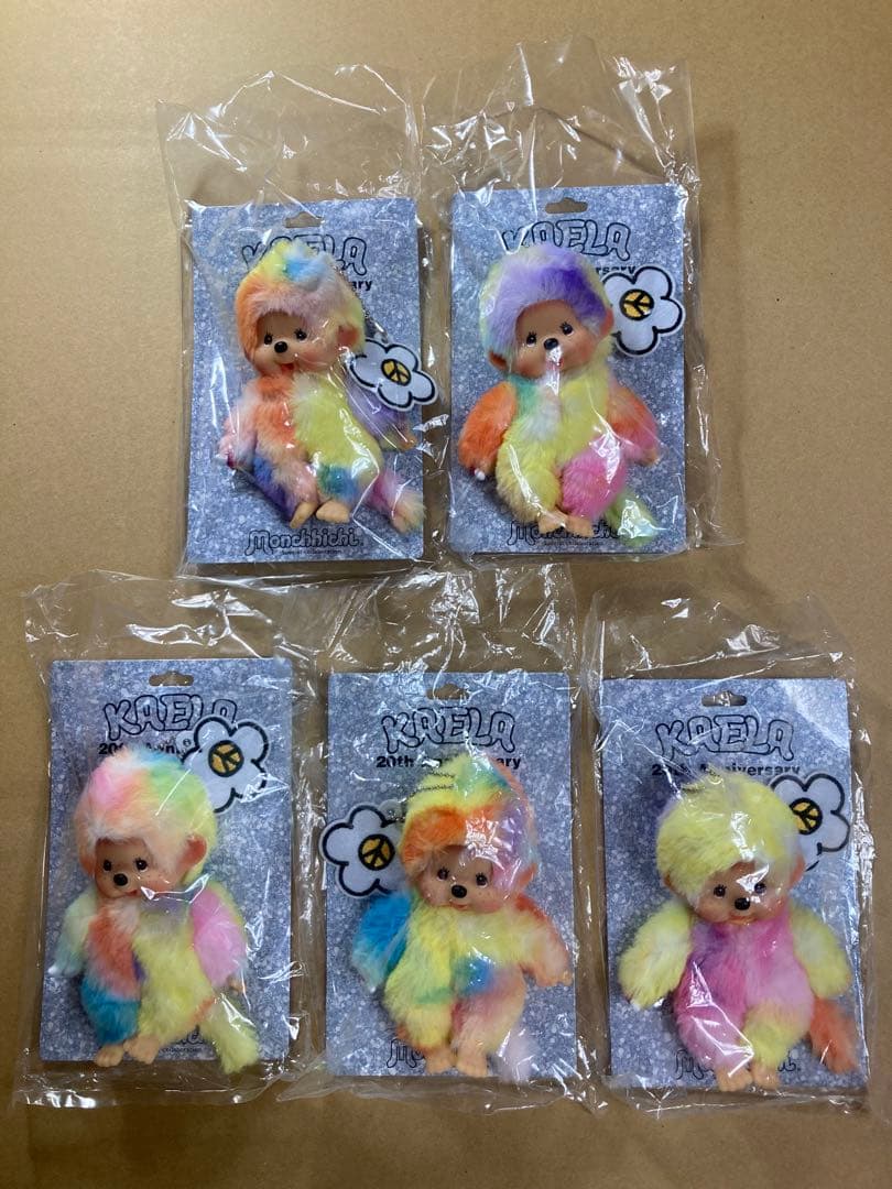 モンチッチ 木村カエラ 第三弾 カエチッチ
パステルレインボー キーチェーン