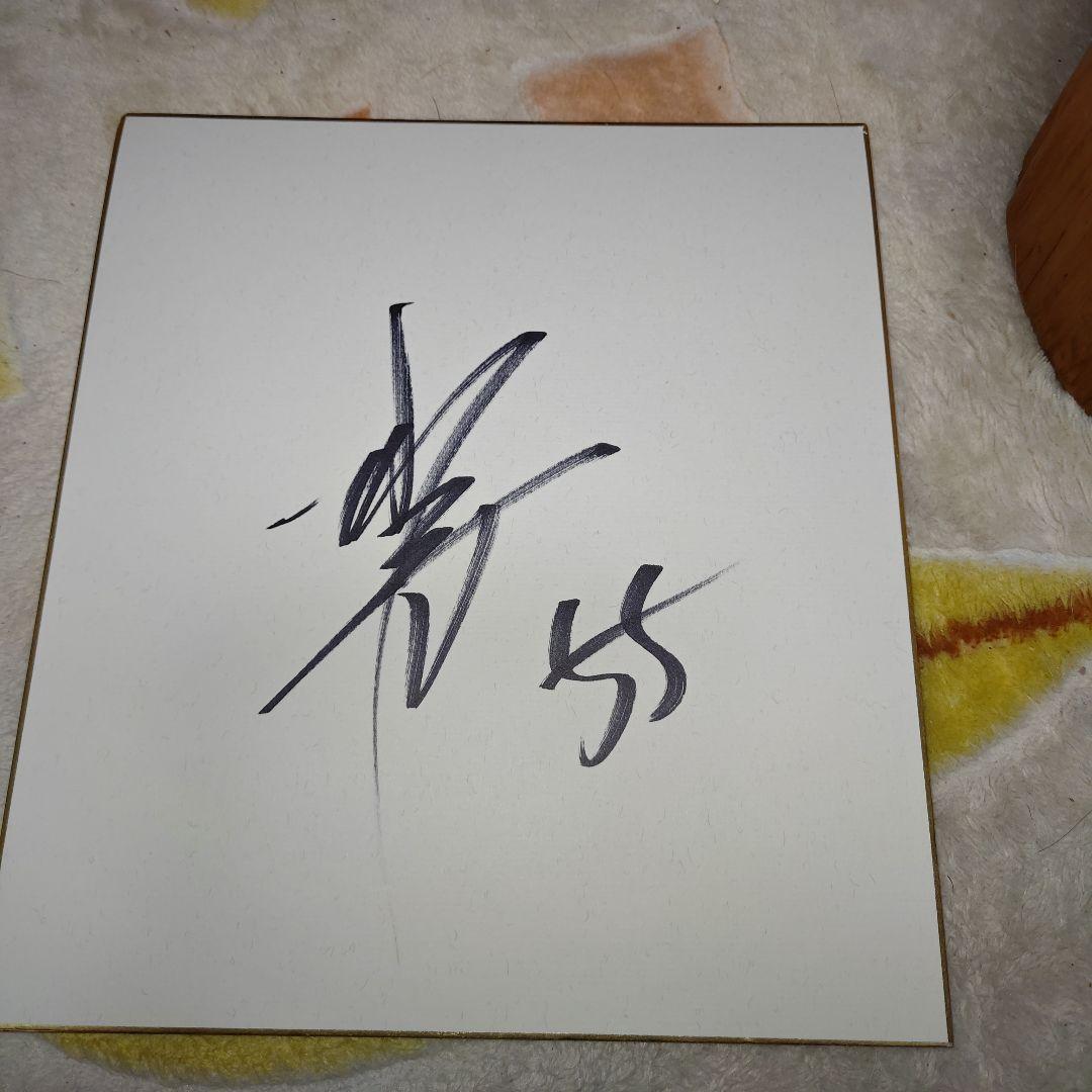 ジャイアンツ時代の55番　松井秀喜選手の直筆のサイン５種類【非売品】