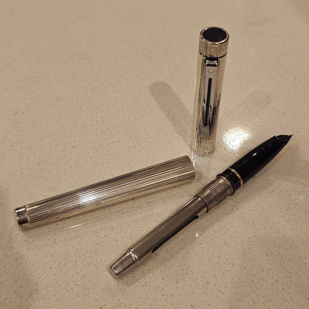 Sheaffer Sterling Silver ヴィンテージ万年筆