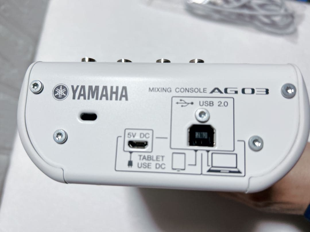 YAMAHA AG03 オーディオインターフェース ミキサー 動作良好