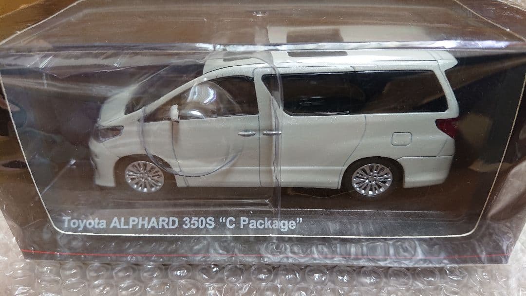 京商 1/43 トヨタ アルファード 350S ホワイトパールクリスタルシャイン