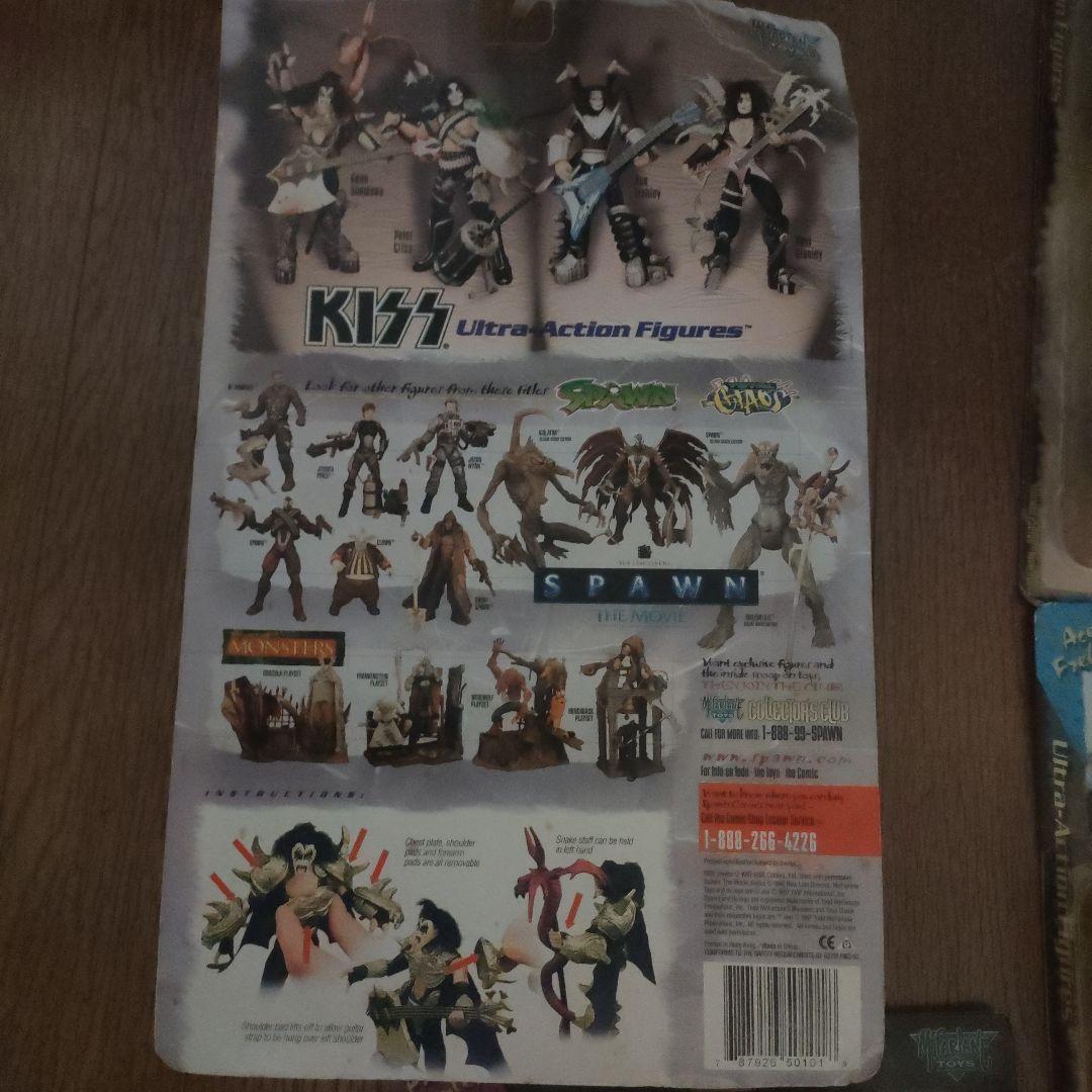 KISS アクションフィギュア 4体セット