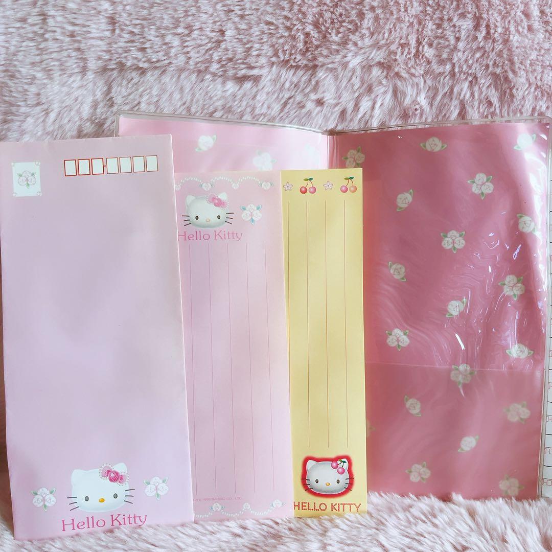 希少レア　ハローキティ　ハナ　平成レトロ　レターセット　メモ　ファイル　ノート
