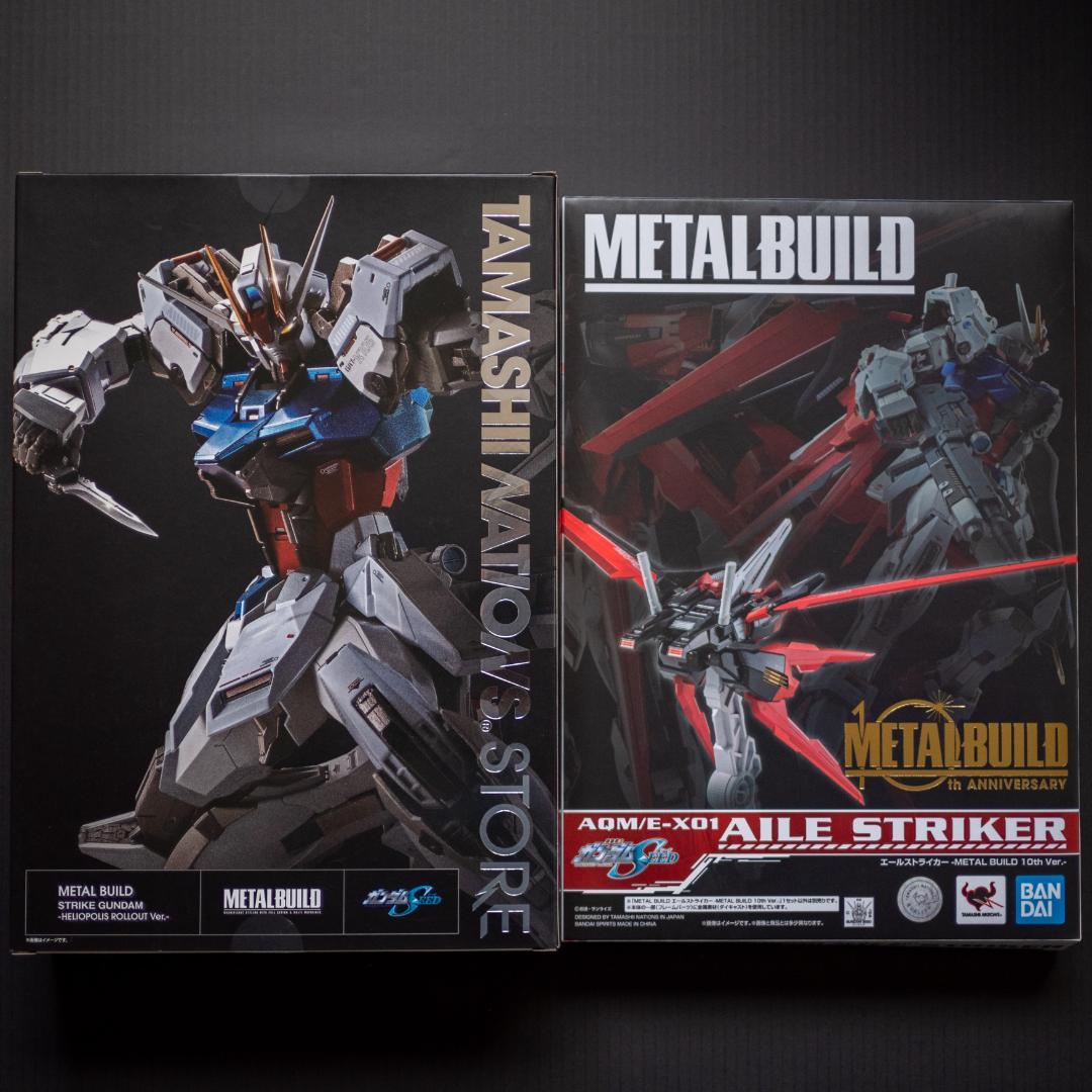 【L BUILD】ストライクガンダム&エールストライカー メタルビルド