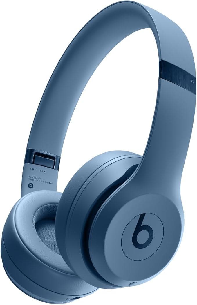 Beats Solo 4 ワイヤレス オンイヤーヘッドフォン スレートブルー