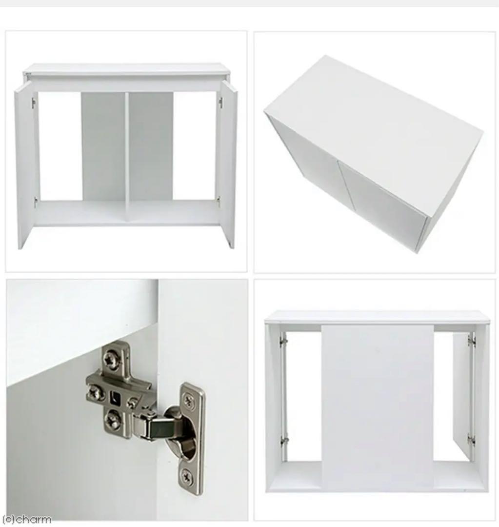 GEX 90cm水槽台　ホワイト