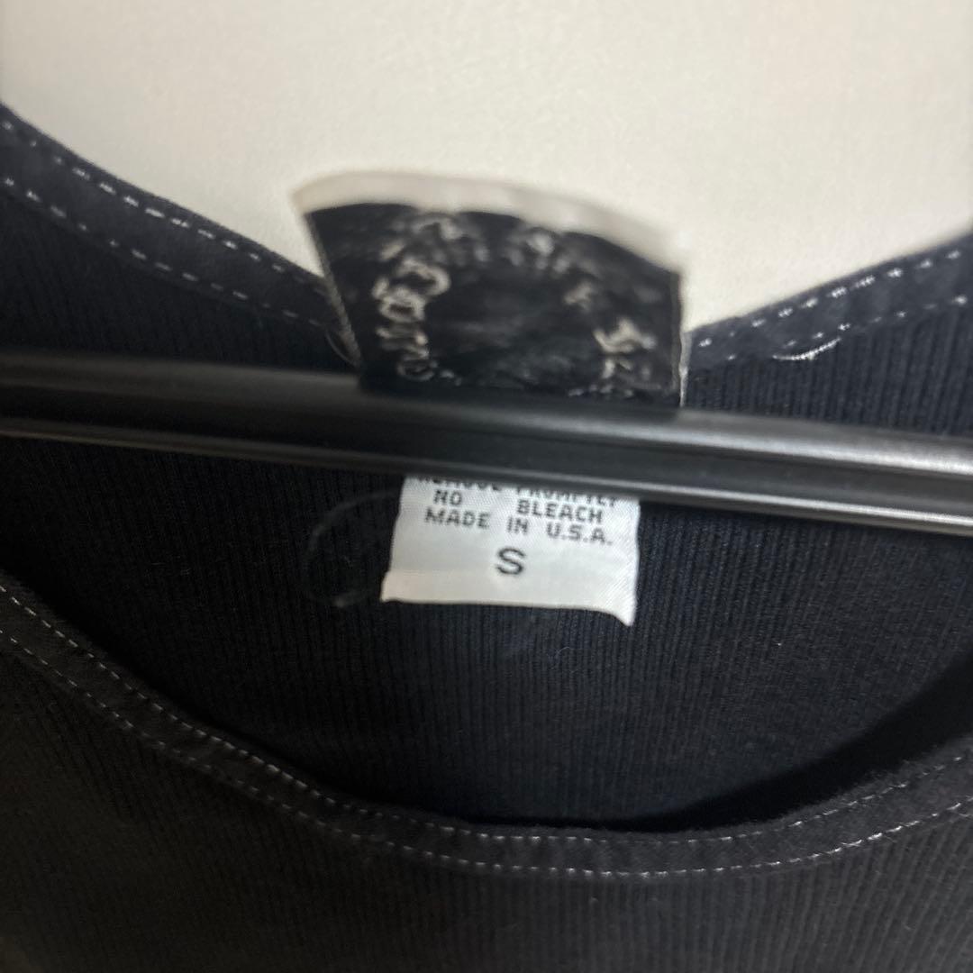 CHROME HEARTS ブラックタンクトップ S