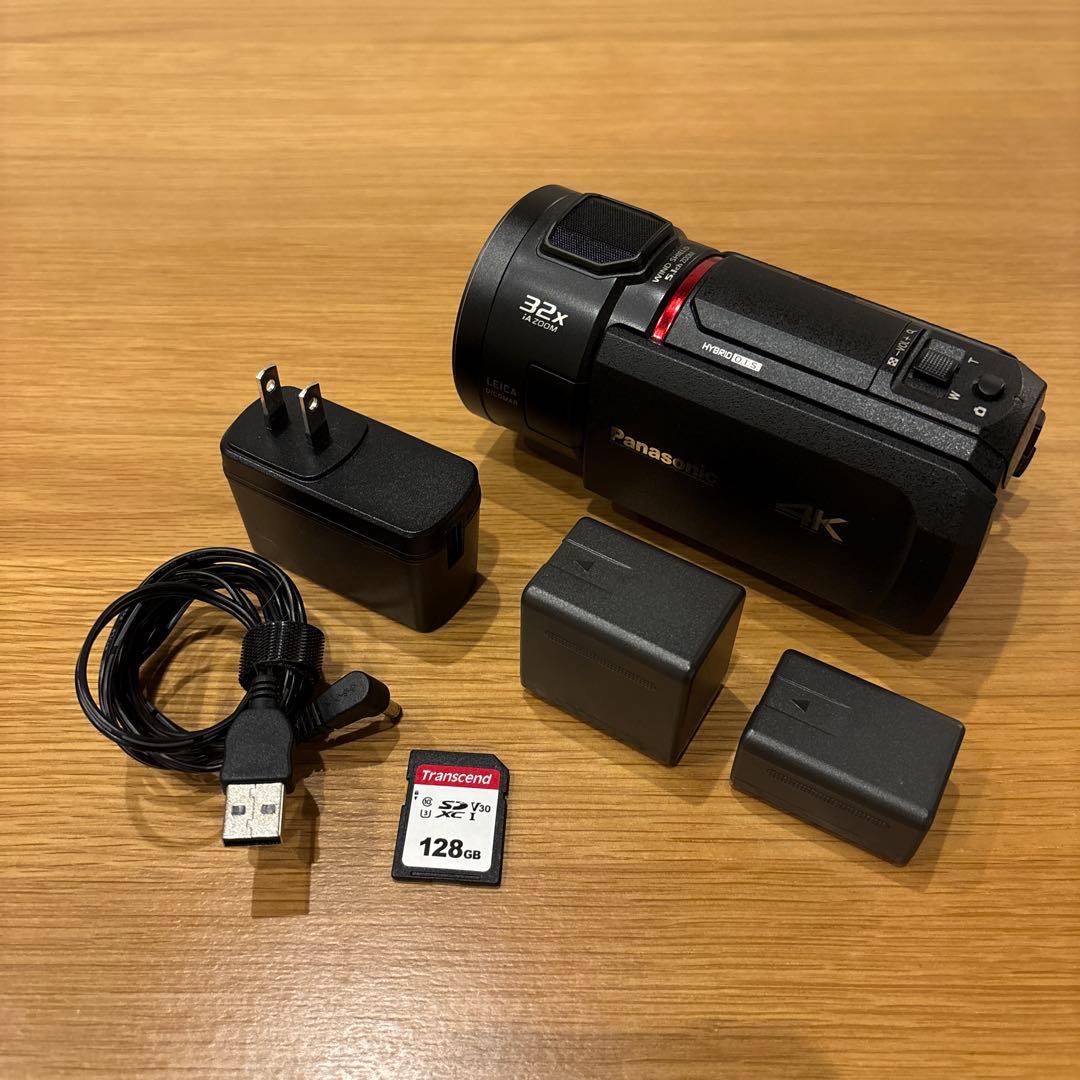 Panasonic ハンディカム HC-VX2MS 4K撮影 32倍ズーム 美品