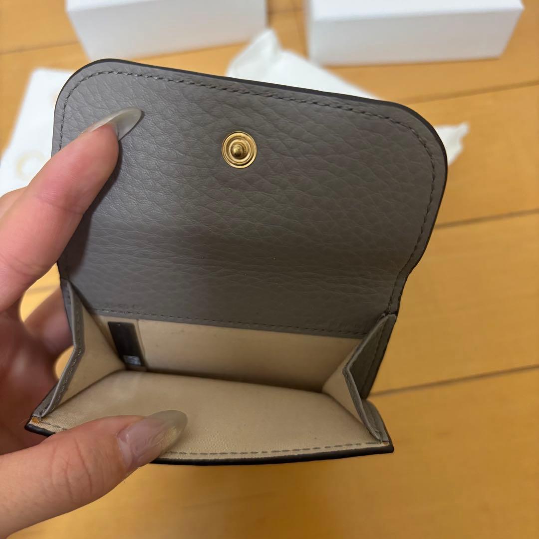 Chloe クロエ　ミニトリフォールドウォレット　財布
