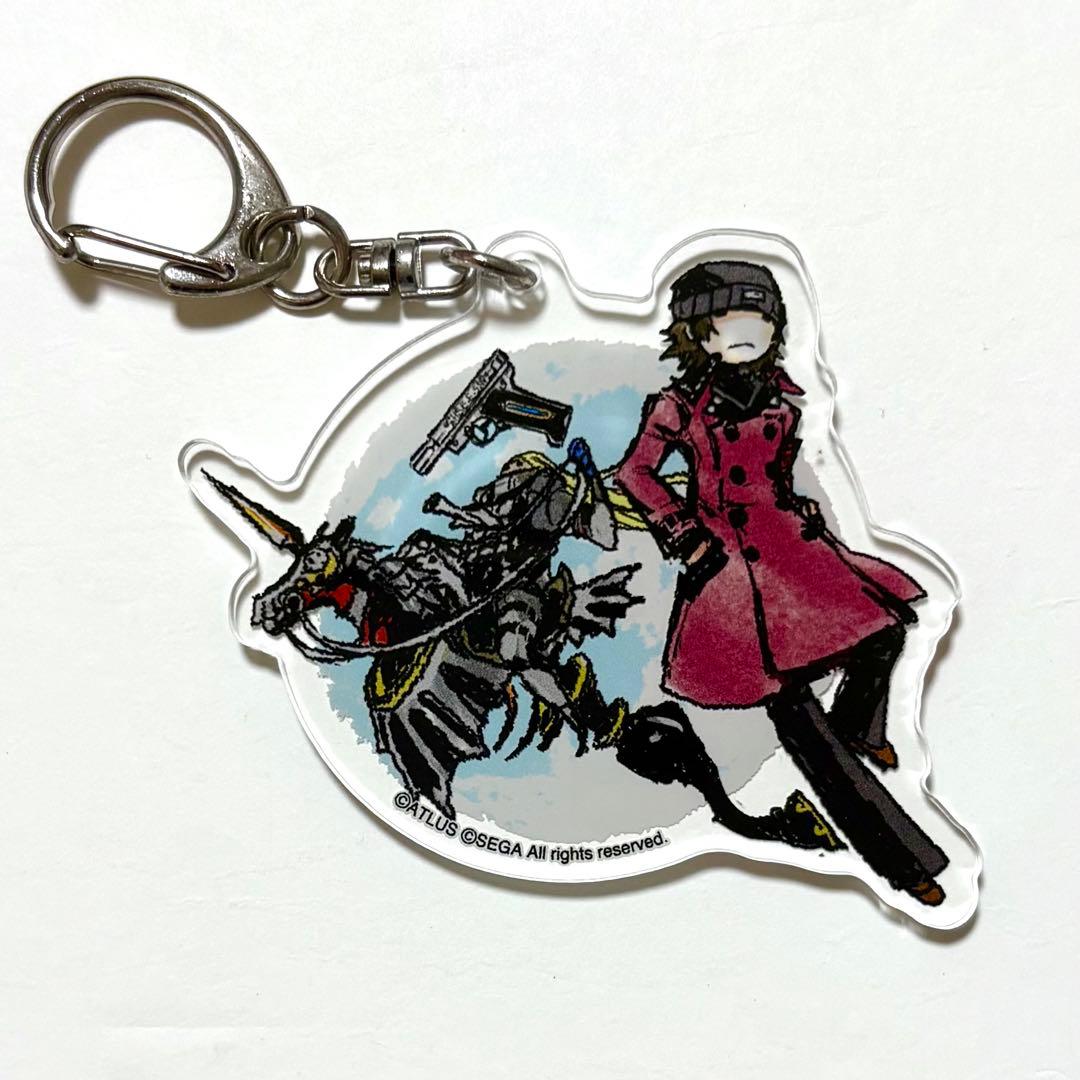 ペルソナ3 荒垣真次郎 グラフアート 缶バッジ アクリルキーホルダー
