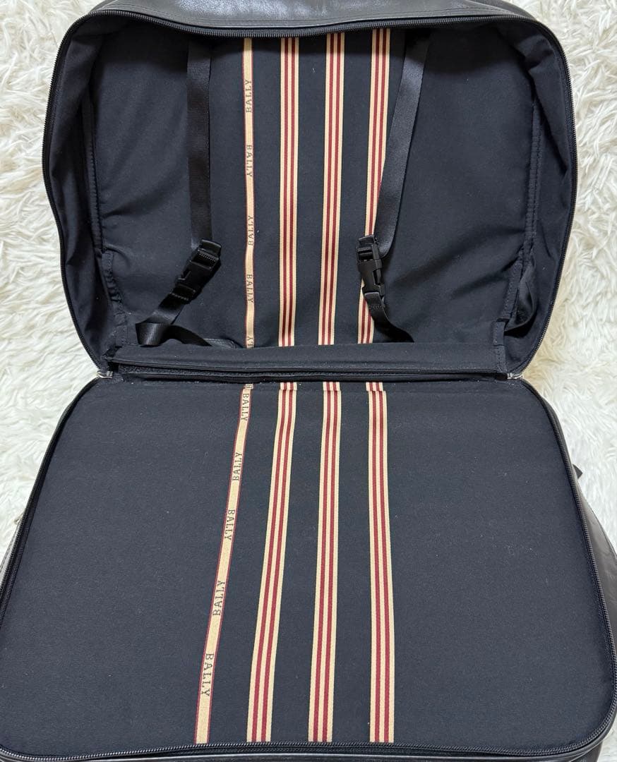 Bally レザーキャリーバック　トラベルバック　本革