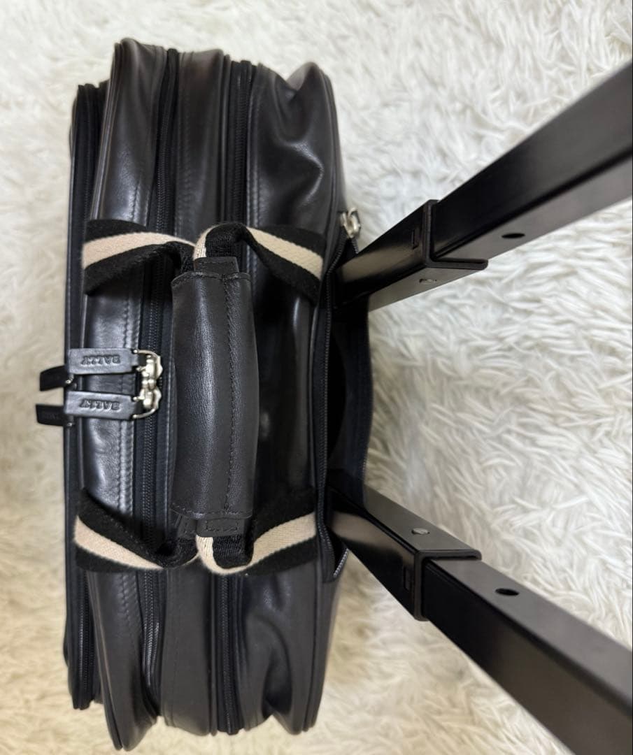 Bally レザーキャリーバック　トラベルバック　本革