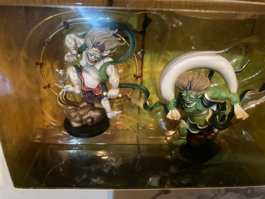 海洋堂 miniQ ミニチュアキューブ005 風神　雷神