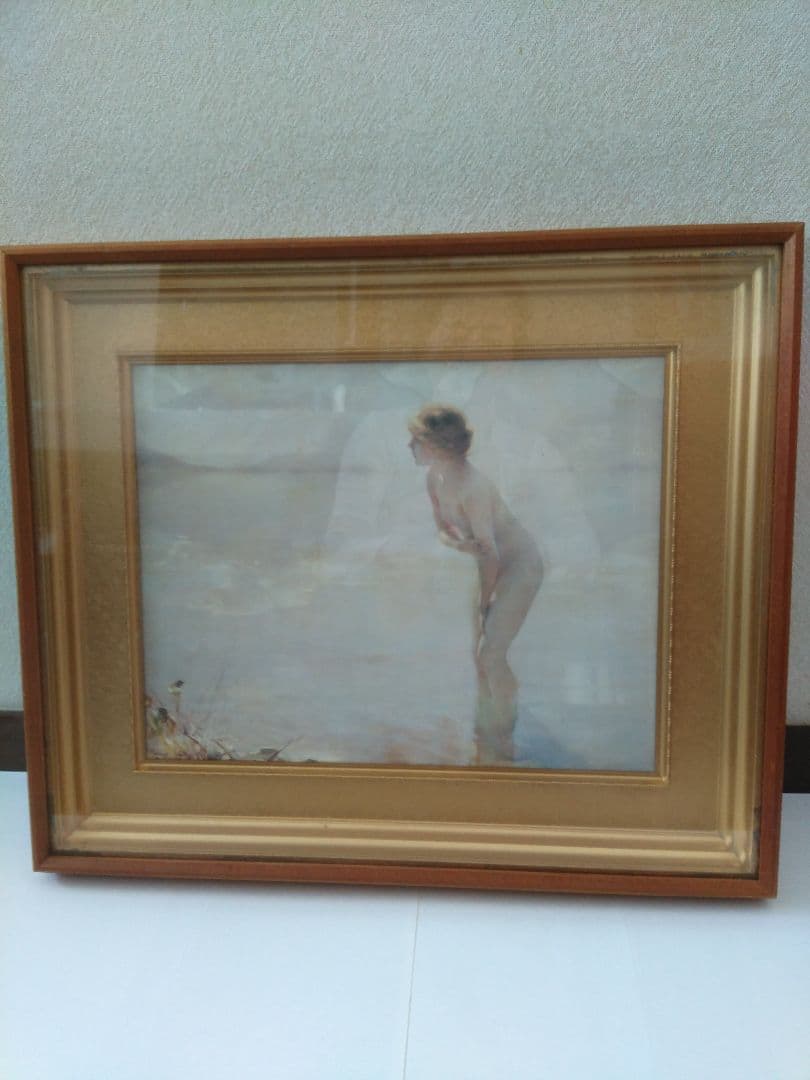 絵画 油絵 　シャバス