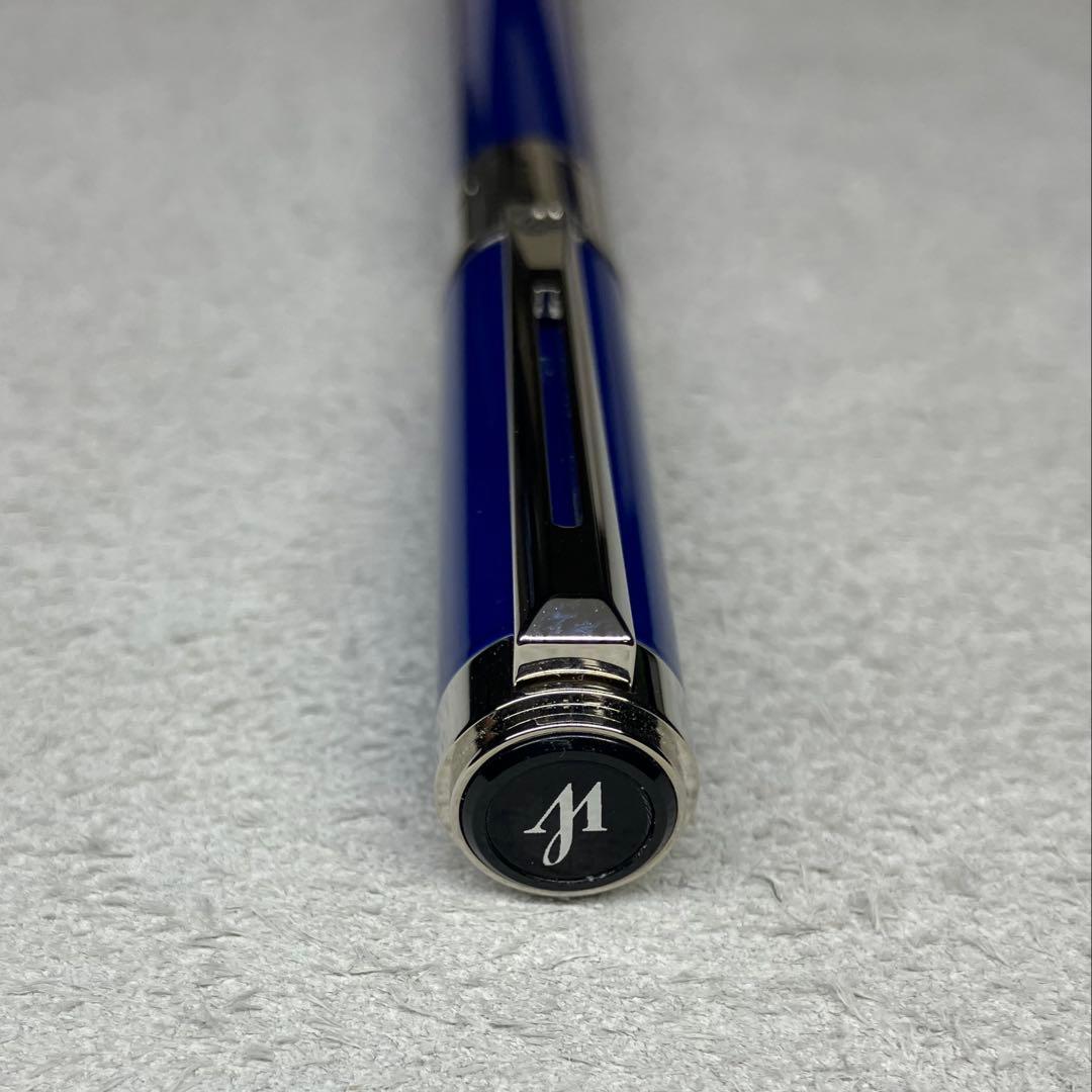 WATERMAN パースペクティブ万年筆 F細字 CTブルー コンバーター付き