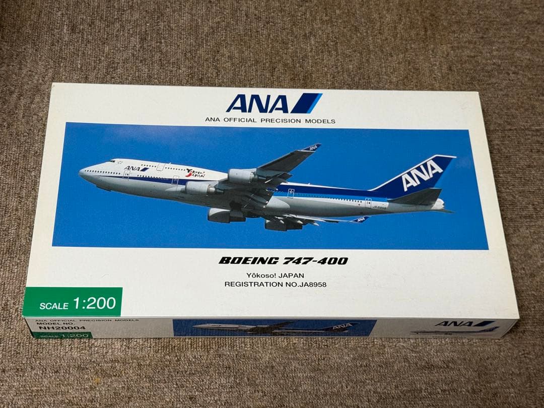 全日空商事 1/200 ANA B747-400 Yokoso!JAPAN