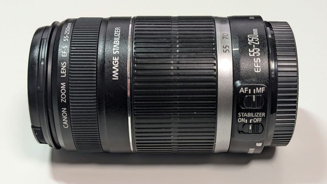 Canon EF-S 55-250mm f/4-5.6 IS ズームレンズ