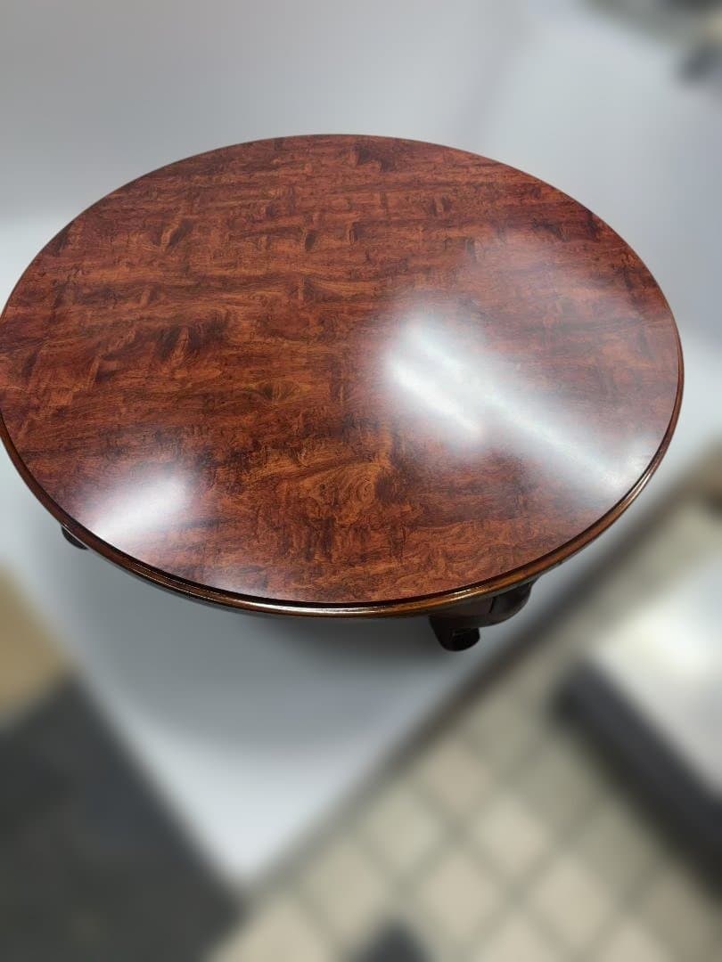 大型　ちゃぶ台　アンティーク　丸形　09c68