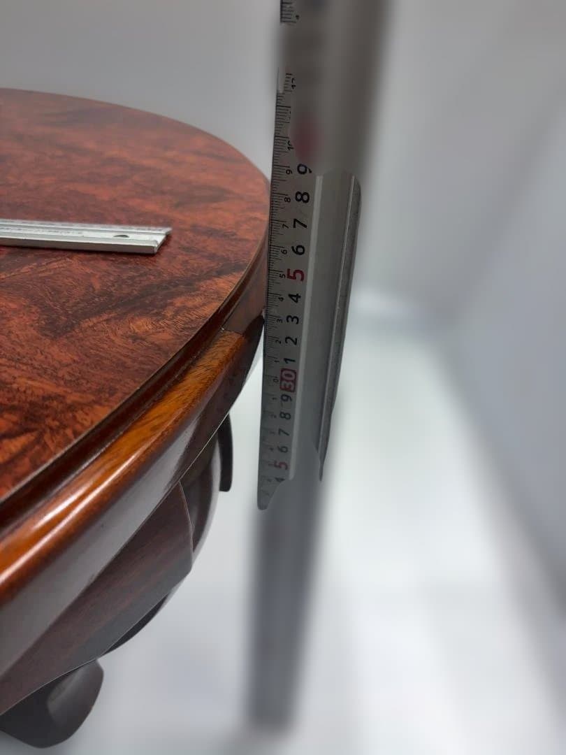 大型　ちゃぶ台　アンティーク　丸形　09c68