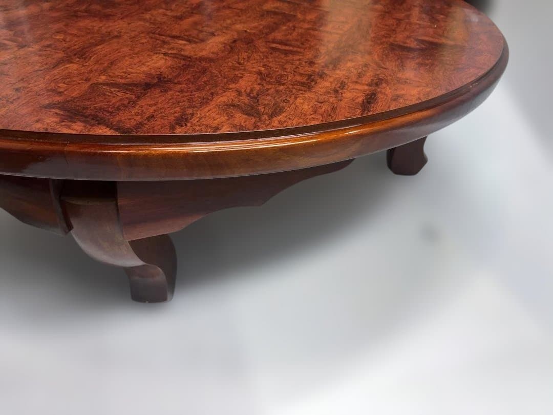 大型　ちゃぶ台　アンティーク　丸形　09c68