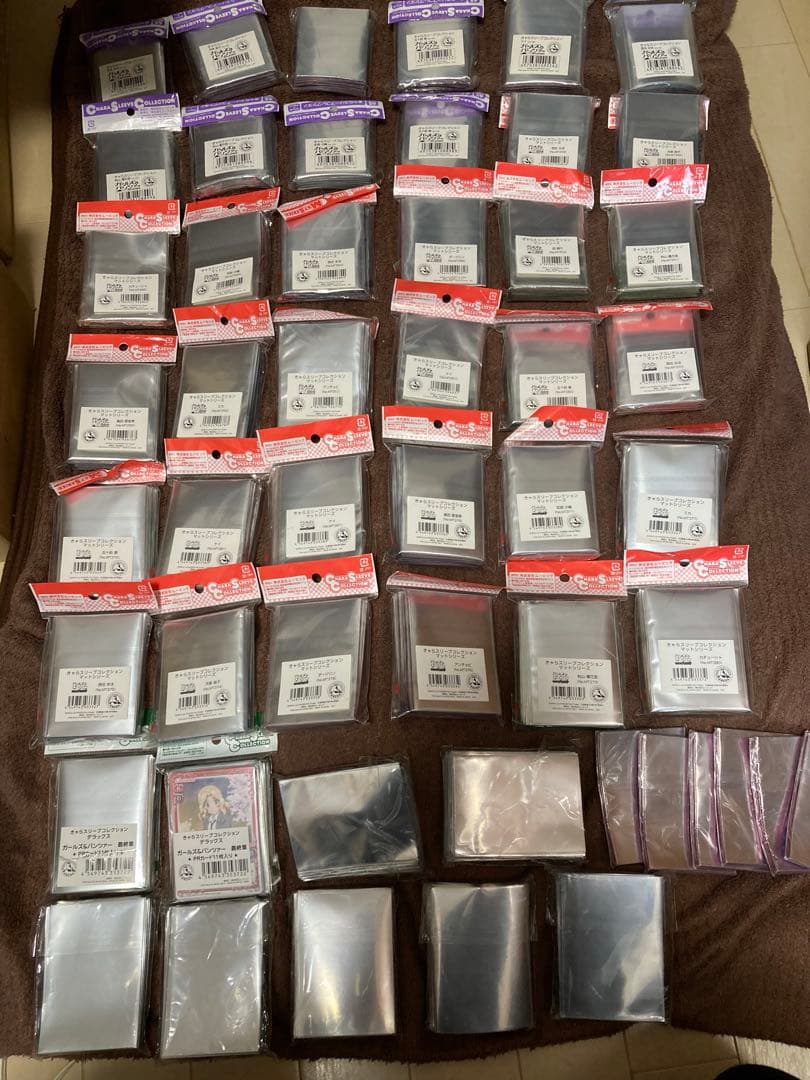 ガールズ&パンツァー　きゃらスリーブコレクション　大量