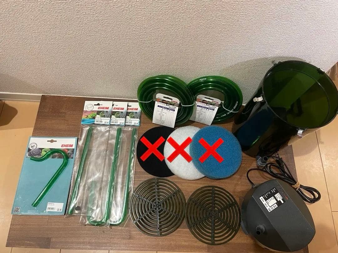 EHEIM 2217 と 新品パーツセット