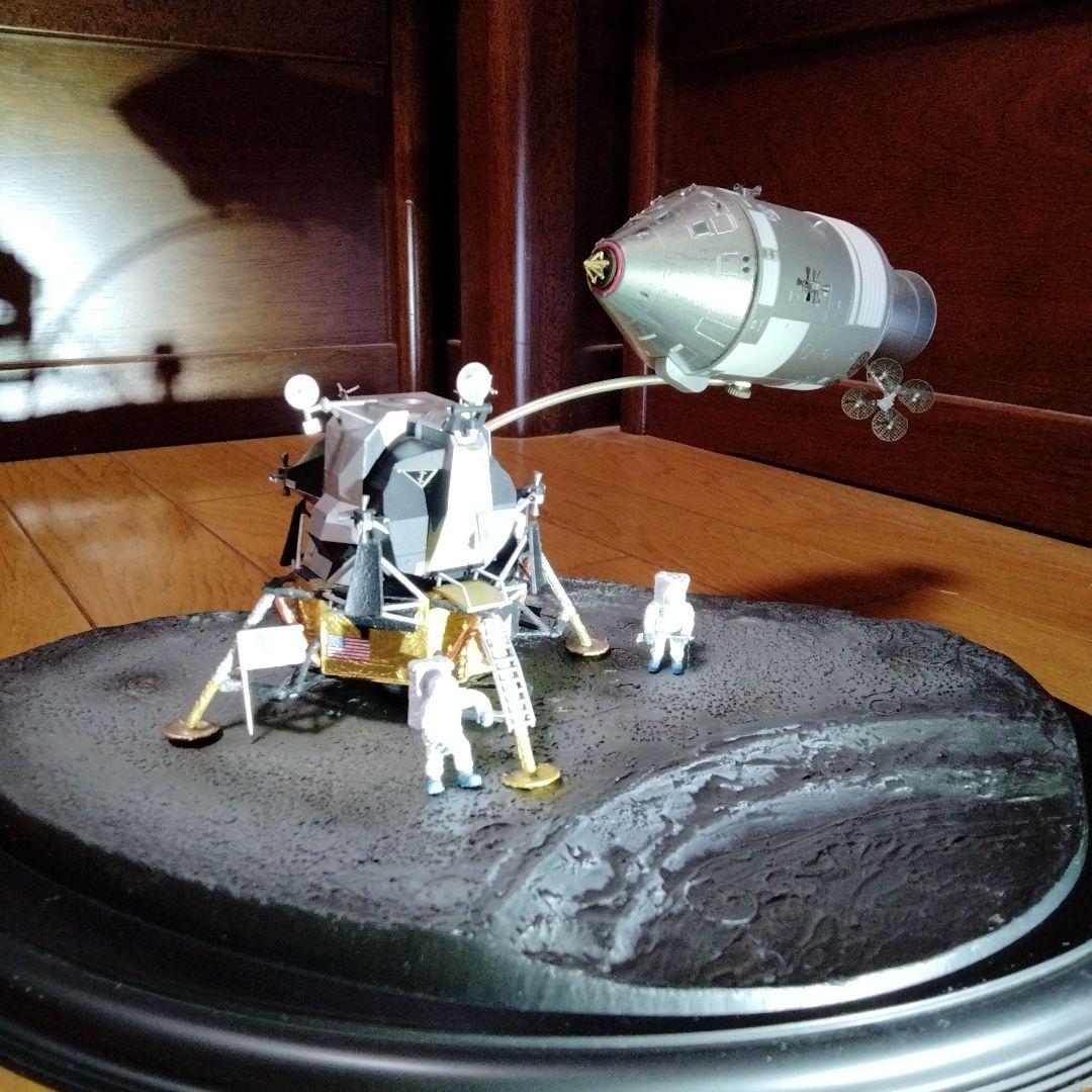 APOLLO11月着陸船と指令船のモデル 1/72