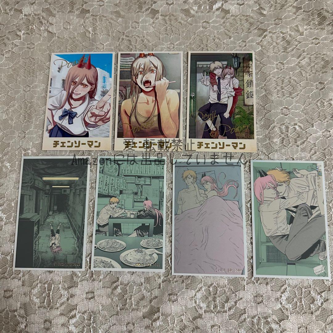 チェンソーマン パワー デンジのメモリアルコレクション 7点