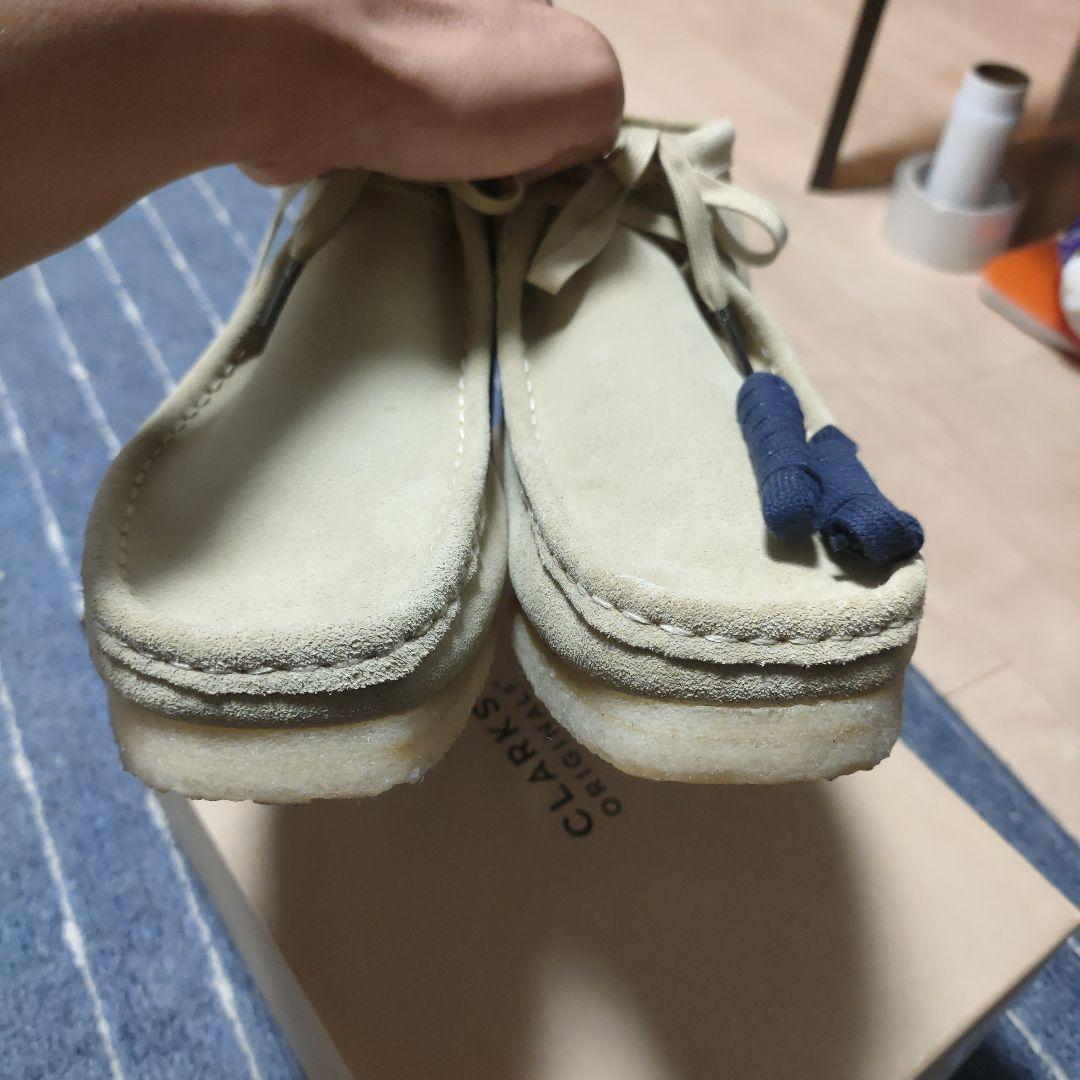 CLARKS モカシン ベージュ M 42cm