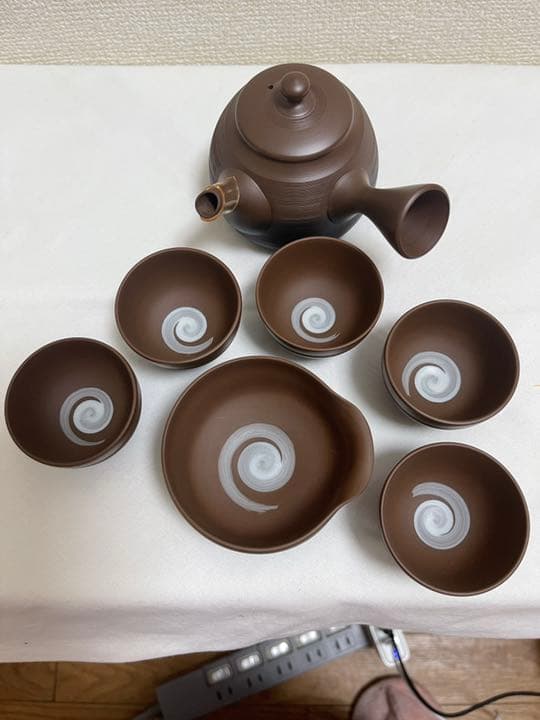 常滑焼　茶器　茶道具　桜山造