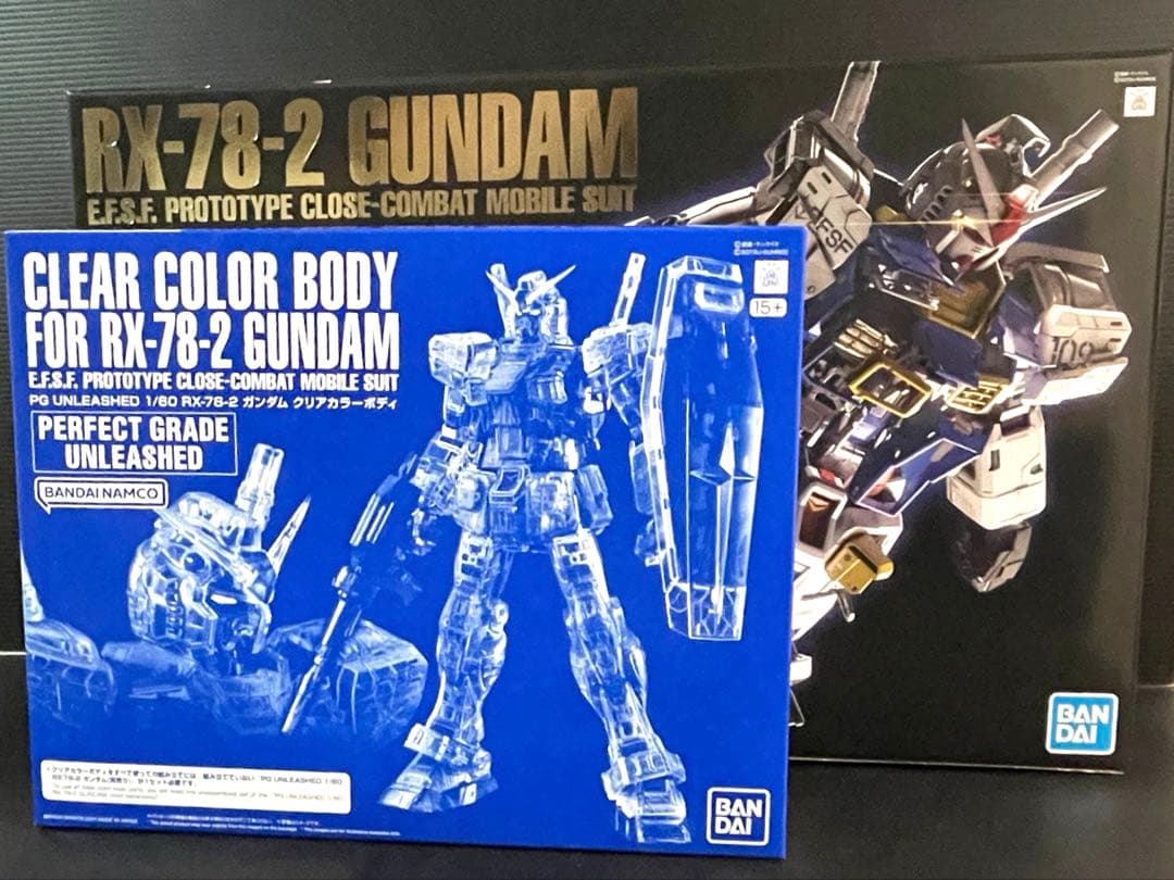 ◎PG UNLEASHED RX-78-2 ガンダム ➕クリアカラーボディ