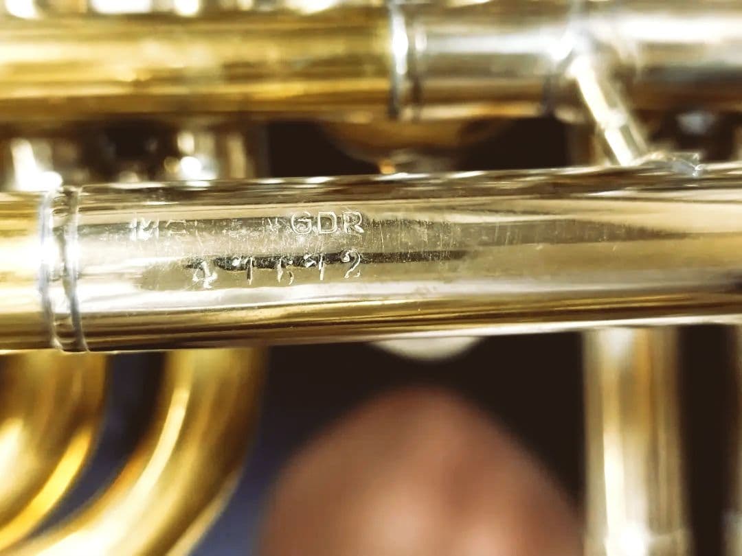 B♭シングルホルン （ゲシュトップ管付き）旧東独製 ヴィンテージ♪