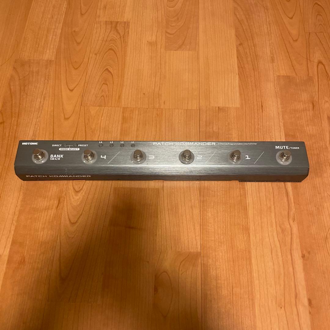 【箱ナシ】HOTONE PATCH KOMMANDER 4ch スイッチャー