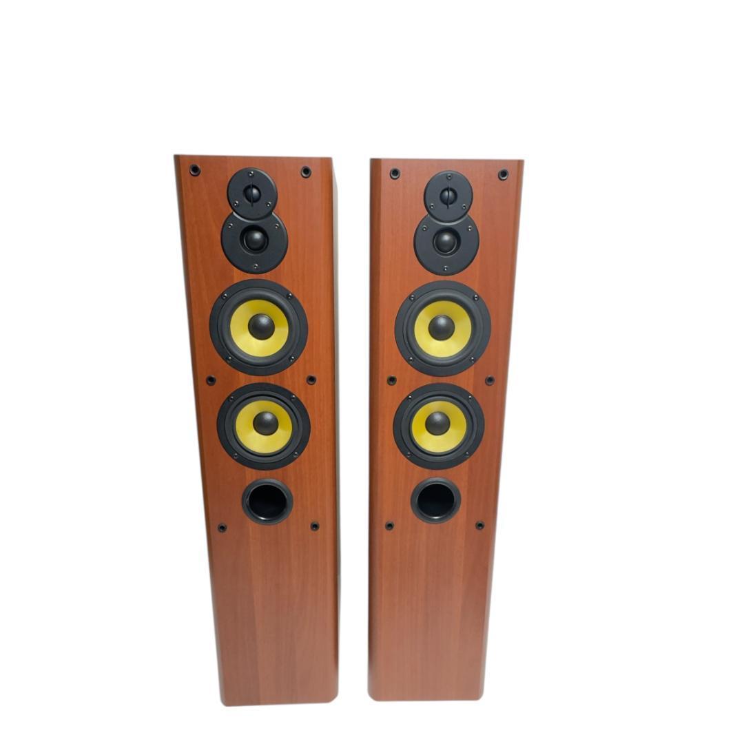 ②　美品　DENON トールボーイスピーカー システム SC-T555SA