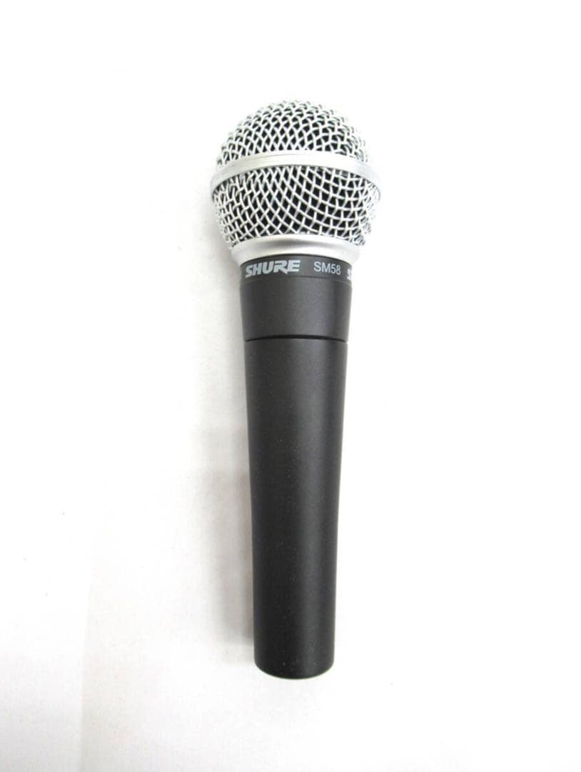 SHURE SM58 マイク 本体と付属品