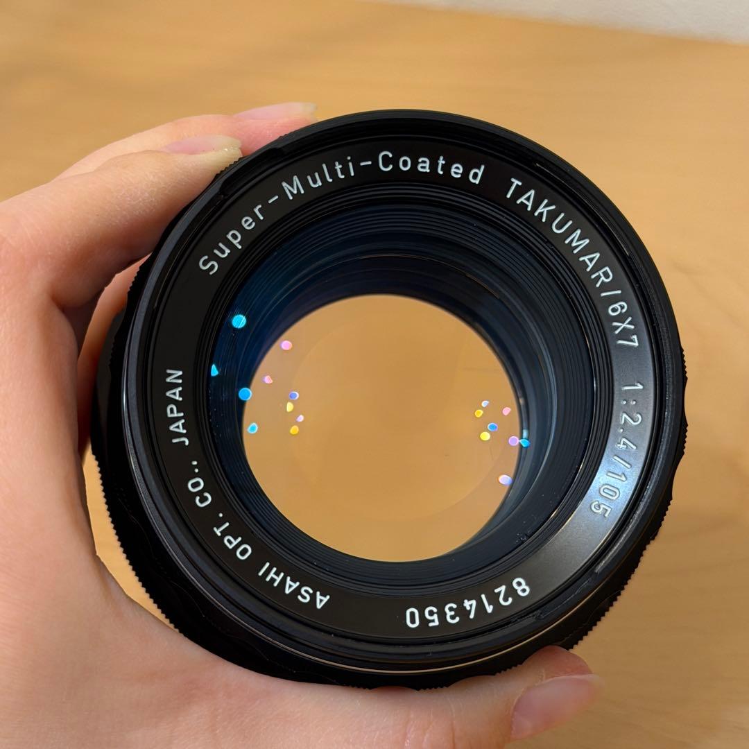 PENTAX 67 バケペン 中判フィルムカメラ 105mm f2.4 セット