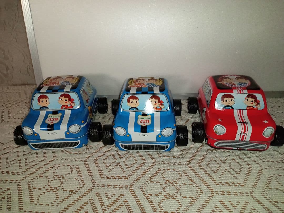 【不二家ペコちゃん】乗り物グッズ　セット