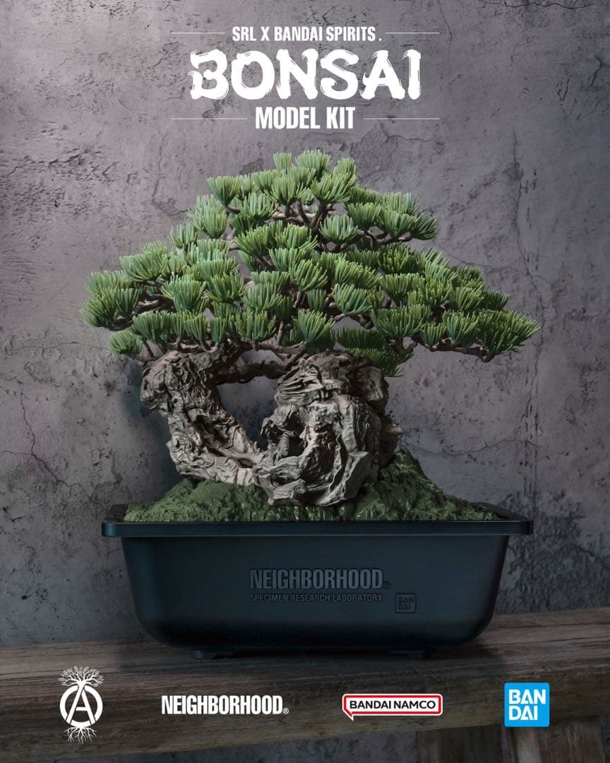 新品SRL X BANDAI SPIRITS .BONSAI MODEL KIT
