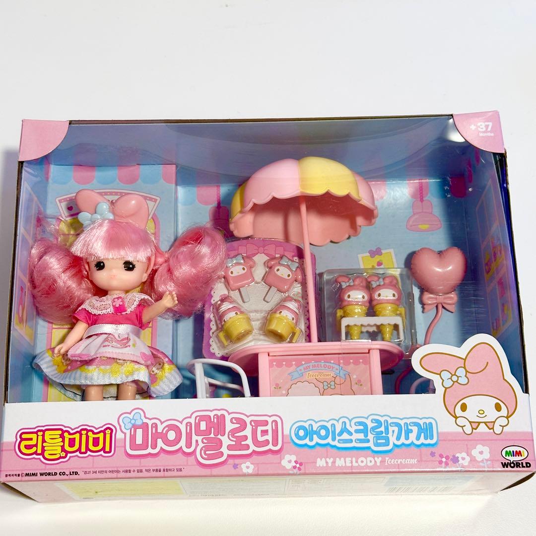 【韓国限定】リトルミミ　サンリオコラボ　マイメロディ　クロミちゃん　おもちゃ
