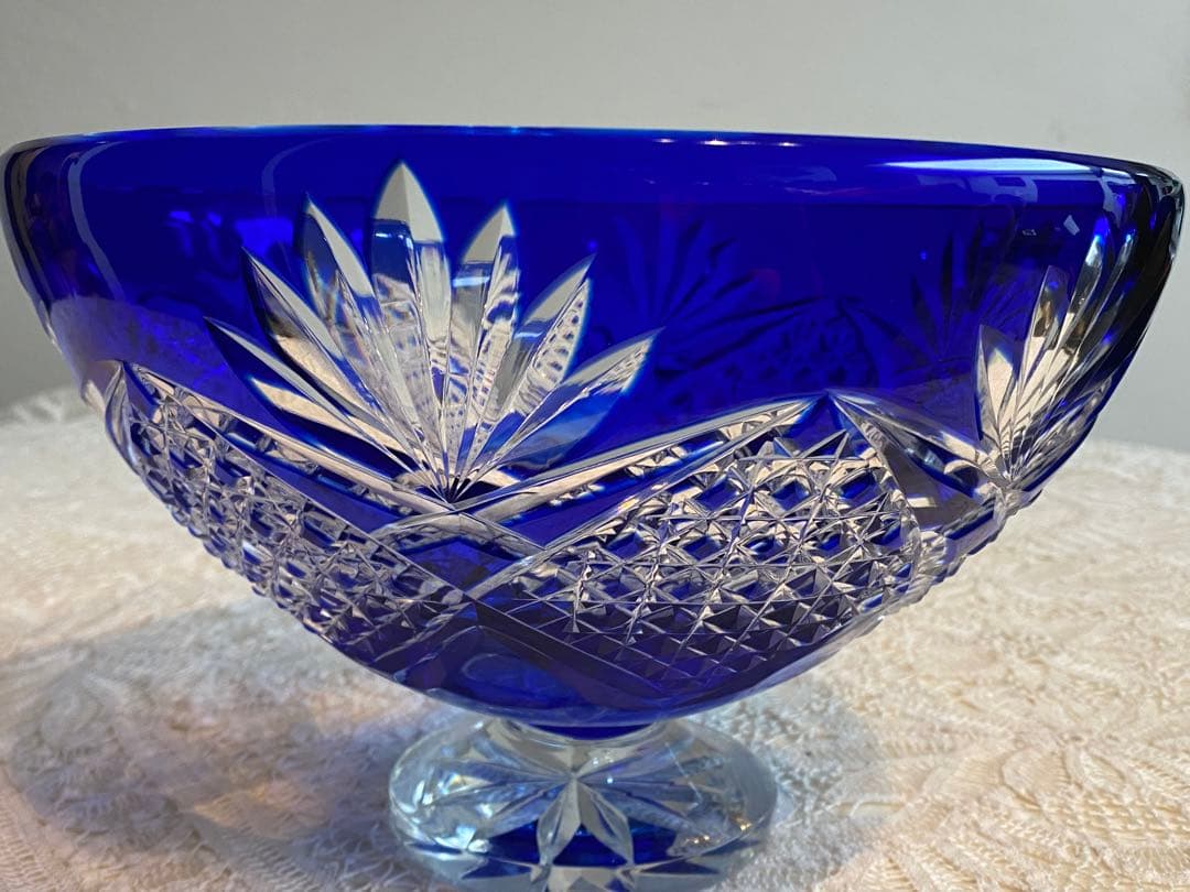 ヴァルサンランベール　カットが美しいクリスタル　ボウル